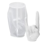 Stampo In Silicone A Forma Di Mano | Stampo Per Resina A Gesto Morbido 3D | Silicone Semi-trasparente Per Artigianato Di Gioielli Fai-da-te Decorazione Per La Casa Sapone Per Le Che Produce Il