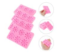 Stampo in silicone a forma di margherita, 4 pezzi, per caramelle, decorazioni
