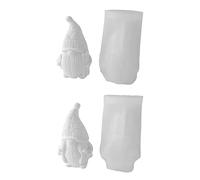 Stampo in silicone a forma di nano, con scritta "Face-Less Ski", decorazione per la casa, decorazione per la casa