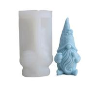 Stampo in silicone a forma di nano di Natale, profumato, ornamento da tavolo, cerotti, facile da pulire, intonaci artigianali, decorazione di torte artigianali
