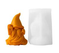 Stampo in silicone a forma di natalizio, per di Natale, in silicone per sapone nano nano in resina epossidica, stampo per sapone, caramelle, , gnomi natalizi
