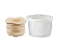 Stampo in silicone a forma di orecchie di coniglio, per realizzare e organizzare gioielli, contenitori, facile da demolire, set di stampi in silicone