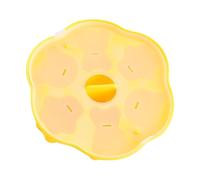 Stampo in silicone a forma di orsetto, con 6 cavità, stampi per cioccolato fondente, decorazioni per cupcake, argilla, resina, pasta di gomma epossidica, per la casa e la cucina