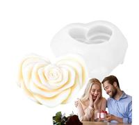 Stampo in silicone a forma di , per decorazioni in gesso, forniture per candele, stampi per la produzione di candele, stampi riutilizzabili in resina epossidica, decorazioni per aromaterapia per