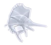 Stampo in silicone a forma di pesce spada, decorazione da parete, ornamento da tavolo, strumenti per la produzione di intonaco, antiaderente, stampo in silicone per pesce spada