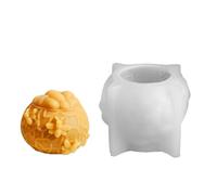 Stampo in silicone a forma di pettine per miele, stampo cilindrico per sapone e, a rilascio rapido, decorazione per la casa, arte in resina a forma di animale per fondente e cottura