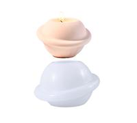 Stampo in silicone a forma di pianeta, multiuso, per supporti di pianeti, ornamenti e progetti artistici in gesso