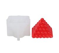Stampo in silicone a forma di piramide per realizzare gesso, decorazione per la casa, stampi per colata in resina epossidica, grande per realizzare lunghi