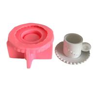 Stampo in silicone a forma di rana per candelieri, stampi per tazze e piatti, decorazioni per la casa, stampo a forma di cuore