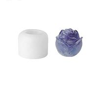 Stampo in silicone a forma di rosa, stampo da forno a forma di fiore, per congelare frutta e purea di frutta, stampi da cucina in silicone