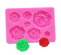 Stampo in silicone a forma di rosa, strumento innovativo per la pasticceria, compatibile con la decorazione creativa di snack e torte fai-da