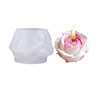 Stampo in silicone a forma di,Stampo Alimentare per Gesso Aromatico e Creazioni con Rosa - per resina, dolci e cioccolato - Sapone, Gesso, Feste, Ufficio, Casa, Stanza, Scrivania, Scuola