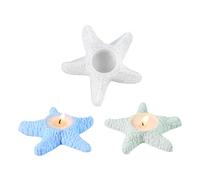Stampo in silicone a forma di stella marina, portacandela in resina epossidica, vassoio portaoggetti per gingilli, centrotavola da tavola, ornamento per la casa, decorazione per feste di nozze