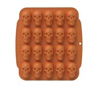 Stampo in Silicone a Forma di Teschio Halloween Dolci al Cioccolato,