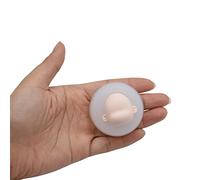 Stampo in silicone a forma di testa umana 3D per fondente e viso, per realizzare torte, argilla, resina, candele, sapone, arte fai da te