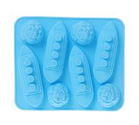 Stampo in silicone a forma di Titanic, per feste, bevande, ghiaccio, sfera