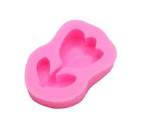Stampo in silicone a forma di tulipani per torte, fondenti, caramelle, cioccolato, ghiaccio, dessert, decorazioni francesi, strumenti da forno