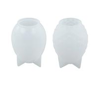 Stampo in silicone a forma di uovo di drago in scala di cristallo, stampo in silicone a LED con base di illuminazione in legno alimentata tramite USB, con interruttore, utilizzato per stampi fai da te