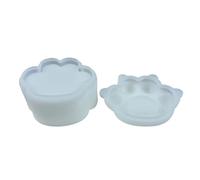 Stampo in silicone a forma di zampa di tigre Stampo in resina epossidica Stampo per gioielli Forniture per la creazione di gioielli Stampi in resina epossidica in silicone rettangolare portachiavi
