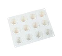 Stampo in silicone a forma di zucca con 12 cavità, per fondente, cioccolato, mousse, torte, torte, cioccolatini, forme diverse per la casa