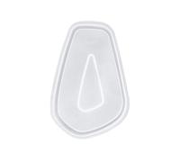 Stampo in silicone a forma geometrica per piatti in resina epossidica vassoio di stoccaggio artigianato decorazione da tavolo stampo gioielli strumento ufficio scrivania organizzatori