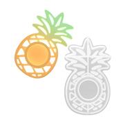 Stampo in silicone a rilascio facile per base di candeliere a forma di frutta fatta a mano che rende il supporto del tealight stampo in silicone stampi