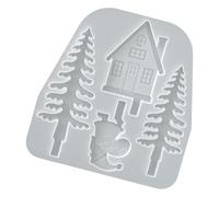 Stampo in silicone a rilascio facile per base di candeliere a forma di stella fatta a mano che rende il portacandele stampo flessibile in resina per sottobicchieri