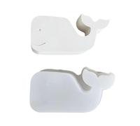 Stampo in silicone a rilascio facile per il supporto artigianale a forma di balena in gesso per candeliere stampo per gioielli strumento per la creazione di balene