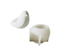 Stampo in silicone a rilascio facile per il supporto artigianale a forma di uccello gesso candeliere stampo base gioielli strumento artigianato forniture in silicone uccello