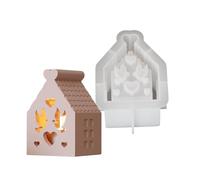 Stampo in silicone a rilascio facile per il supporto artigianale scava fuori casa luce notturna gesso candeliere base artigianato