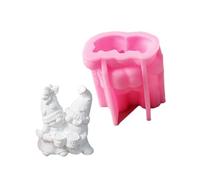 Stampo in silicone a rilascio facile, realizzato a mano, a forma di gnomo, per la decorazione della cena, per San Valentino