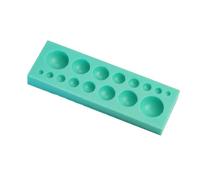 Stampo in silicone a sfera | 2 pezzi di stampi a sfera in silicone - strumenti per dessert, per scultori, emisferi, bolle, accessori per caramelle, zucchero, cupcake topper
