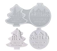 Stampo In Silicone A Sospensione Di Natale - Riunisce Le Famiglie A Questo Coinvolgente Stampo Ornamentale Di Natale, A Supporto Di Facili Progetti Di Produzione Che Promuovono Le Connessioni