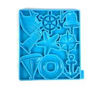Stampo In Silicone A Tema Marino In Stile Unico In Resina Epossidica Flessibile Ideale Per Amanti Del Fai Da Te Panettieri E Artigiani Professionisti Comodo In Silicone