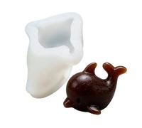 Stampo in silicone adorabili delfini per cubetti ghiaccio e | Adorabili delfini Stampo in silicone per cioccolato per le feste Aggiunta perfetta a qualsiasi cucina