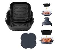 Stampo in silicone Air Fryer Accessori per Ninja CRISPi Friggitrice ad aria FN101EUSG, inserti in silicone di ricambio antiaderenti per friggitrice ad aria Ninja FN101EU