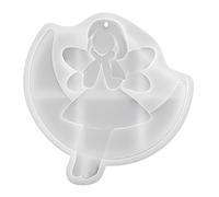 Stampo in silicone Angel: silicone morbido resistente al calore, design di modellazione di precisione, funzione di rilascio facile, accessorio pratico e versatile | Stampo artigianale festivo per