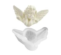 Stampo in silicone Angel - Stampo 3D per colata al cioccolato | Stampo | Stampo per candele antiaderente Stampo creativo per candele di resina di sapone Progetti di decorazione per la casa