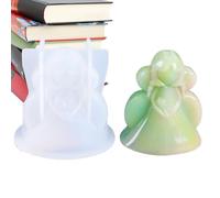 Stampo in silicone angelo - per per cera d'- in silicone per decorare torte, a forma di ragazza angelo carina, decorazione di profumate fai-da-te