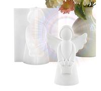 Stampo In Silicone Angelo | Utensili In Silicone Per Colata | Stampo In Gesso Per Decorazioni Festive,Per Insegnanti D Arte Appassionati Di Fai Da Te Eventi A Tema Laboratori Attività Del Fine Settima
