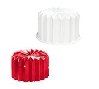 Stampo in silicone antiaderente per uso alimentare, stampi per cubetti di ghiaccio, stampo 3D in silicone per dolci, pasticcini, cioccolatini, budini, torte, stampo decorativo (10,2 cm da cuore a