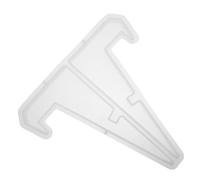Stampo in Silicone Bianco per Supporto Piatti da Esposizione | Resina Epossidica, Supporto Stabile e Montaggio Semplice, Stile Moderno per Ufficio e Laboratorio Creativo