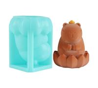 Stampo in silicone Capybara per cottura in silicone, antiaderente, facile rilascio per corsi di cucina, per la casa, formaggio, budino al cioccolato