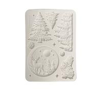 Stampo in Silicone Christmas paesaggio innevato