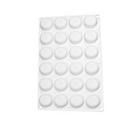 Stampo in silicone circolare semicircolare/stampo per cioccolato fondente stampo per torta mousse fai da te per la casa forniture fai da te stampi per fondente per decorare strumenti