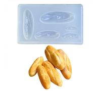 Stampo in silicone comodo e facile da pulire Stampo per pane creativo, stampo in silicone per dessert fatto a mano, lavabile a mano