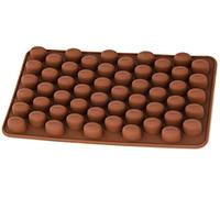Stampo in silicone con 55 chicchi di caffè, delizioso per espresso, cappuccino, latte macchiato, dolci, nozze, gelatina, cioccolato, praline, torte, dolci, cubetti di ghiaccio