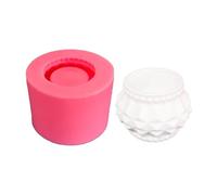 Stampo in silicone con base 3D per candeliere artigianale per realizzare gioielli e supporti decorativi