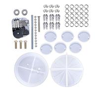 Stampo in silicone con carillon a forma di cuore in resina a forma di cuore rotante a tema carosello strumento artistico giostra stampo in silicone