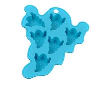 Stampo in silicone con forme carine per cubetti di ghiaccio, congelatore, frigorifero, cottura fai da te, cioccolato, budino, gelatina, come descritto